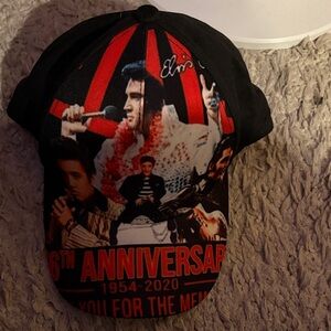 Elvis Presley 65th Anniversary Black Cap